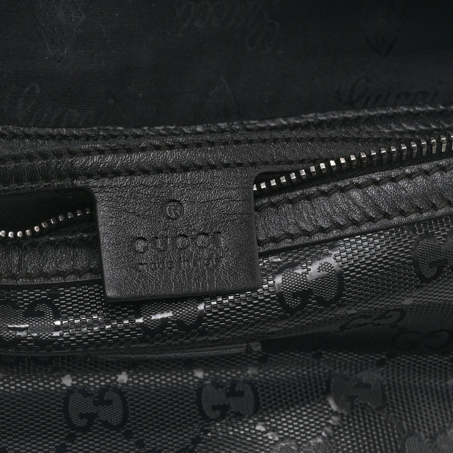 Imprime Monogram Belt Bag Black