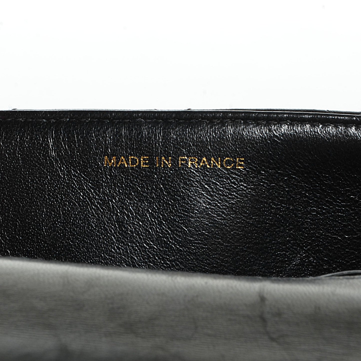 Lambskin Jumbo Flap Black