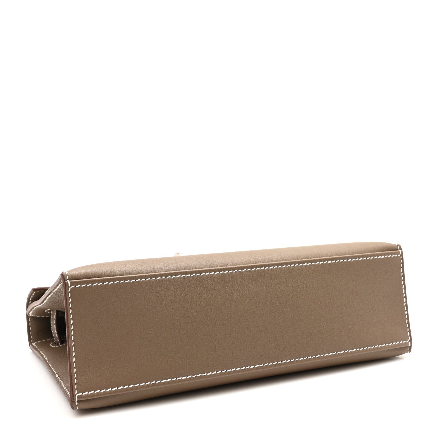 Hermes Swift Kelly Pochette Clutch Etoupe 4 of 10