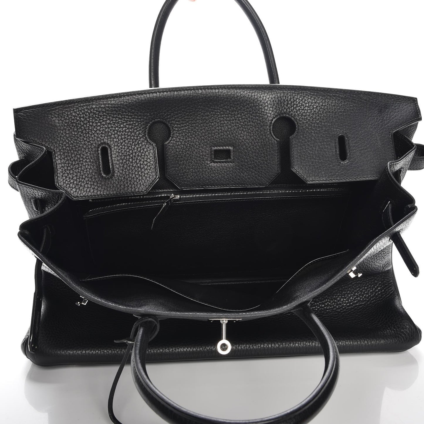 Taurillon Clemence Birkin 40 Black