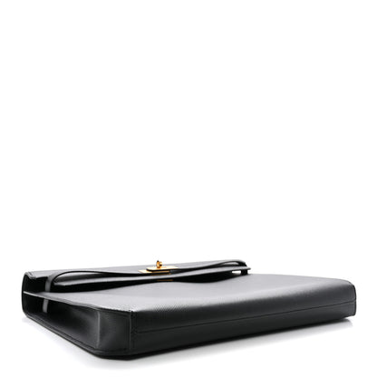 Hermes Epsom Kelly Depeches 36 Black 4 of 11