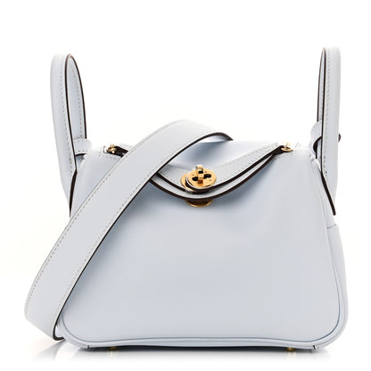 Hermes Swift Mini Lindy 20 Bleu Brume 1 of 12