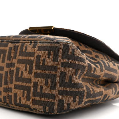 Fendi Zucca Vitello Artic Small Messenger Bag Tobacco Castagna 10 of 14