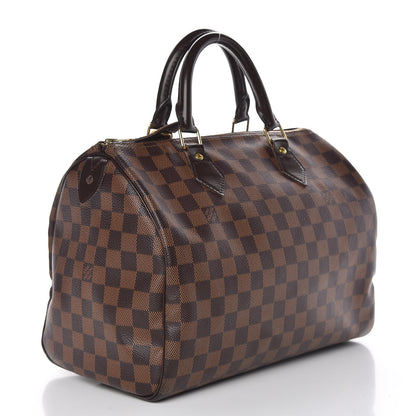 Louis Vuitton Damier Ebene Speedy 30 3 of 13