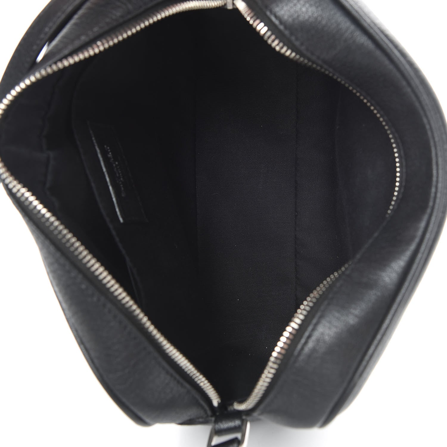 Saint Laurent Lambskin Monogram Small Lou Camera Bag Black 5 of 12