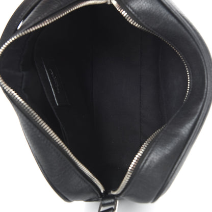 Saint Laurent Lambskin Monogram Small Lou Camera Bag Black 5 of 12