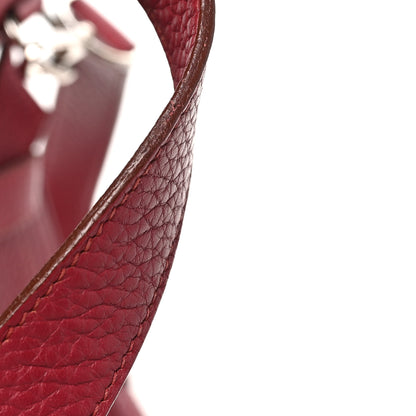 Hermes Taurillon Clemence Jypsiere 28 Rubis 12 of 12