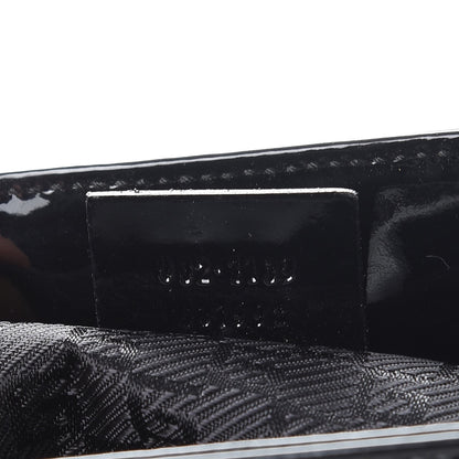 Gucci Patent G Tote White Black 7 of 9