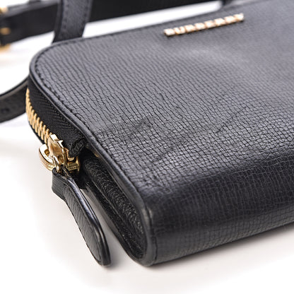 Burberry Grain Calfskin Small Crossbody Bag Black 9 of 14