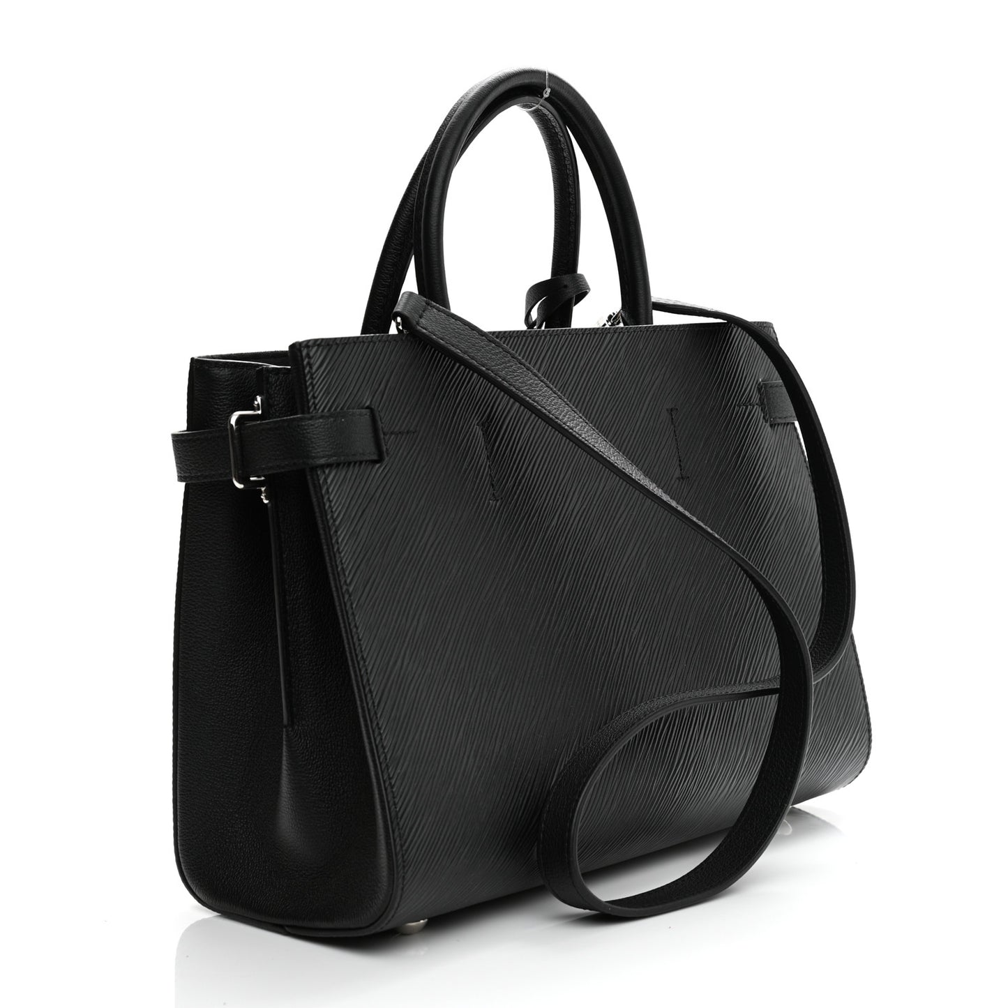 Epi Twist Tote Black