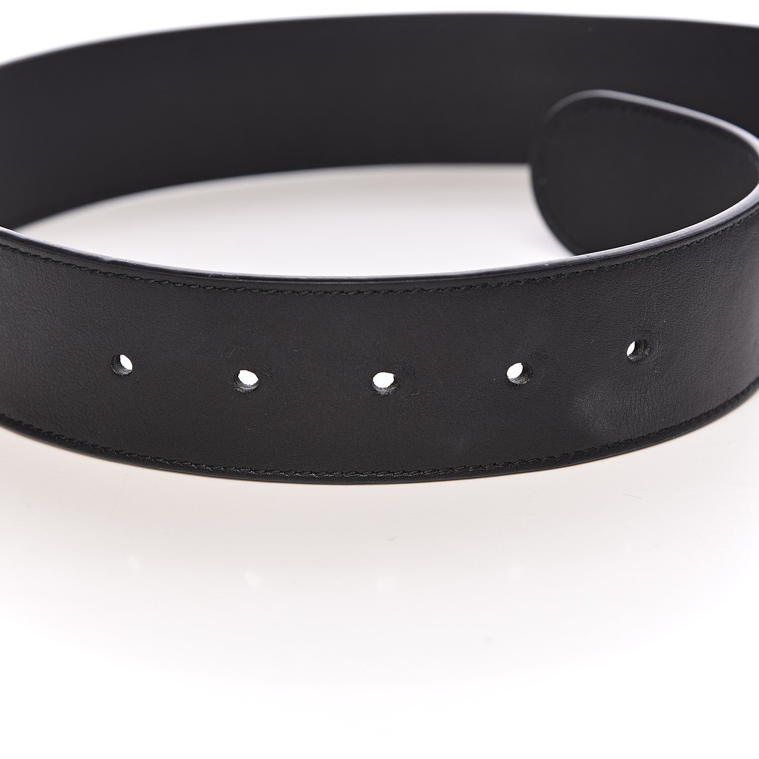 Gucci Calfskin Double G 40mm Belt 85 34 Black 5 of 8