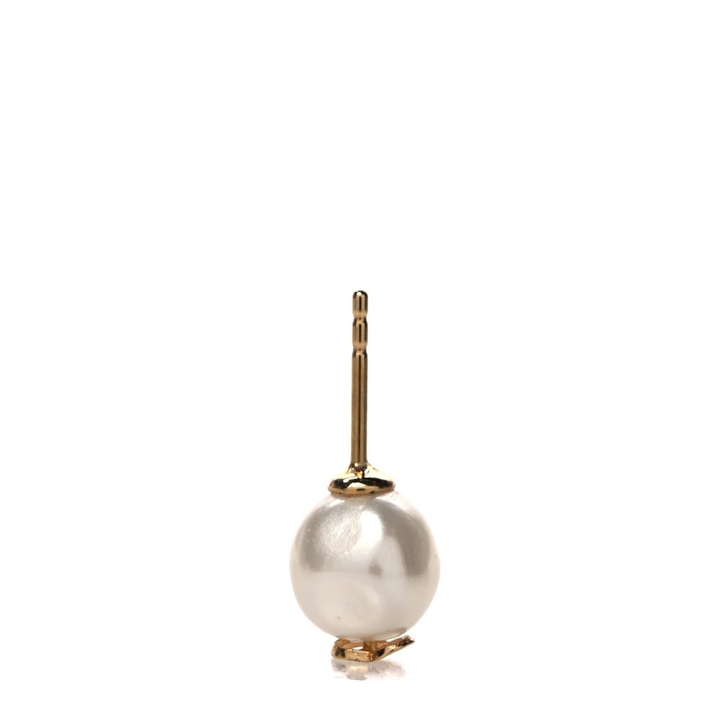 Pearl Shiny-D Earring Gold