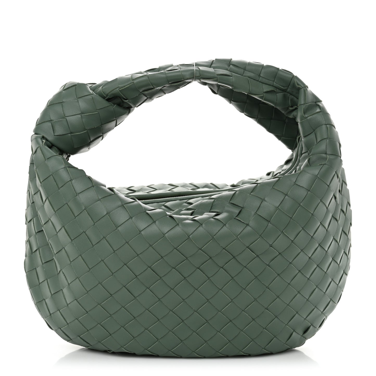 Nappa Intrecciato Teen Jodie Hobo Aloe