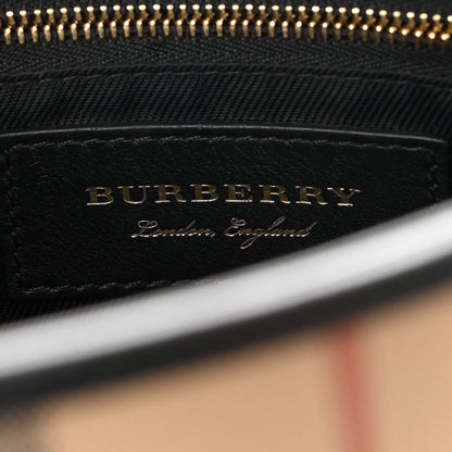 Burberry Horseferry Check Small Chichester Crossbody Clutch Bag Black 6 of 13