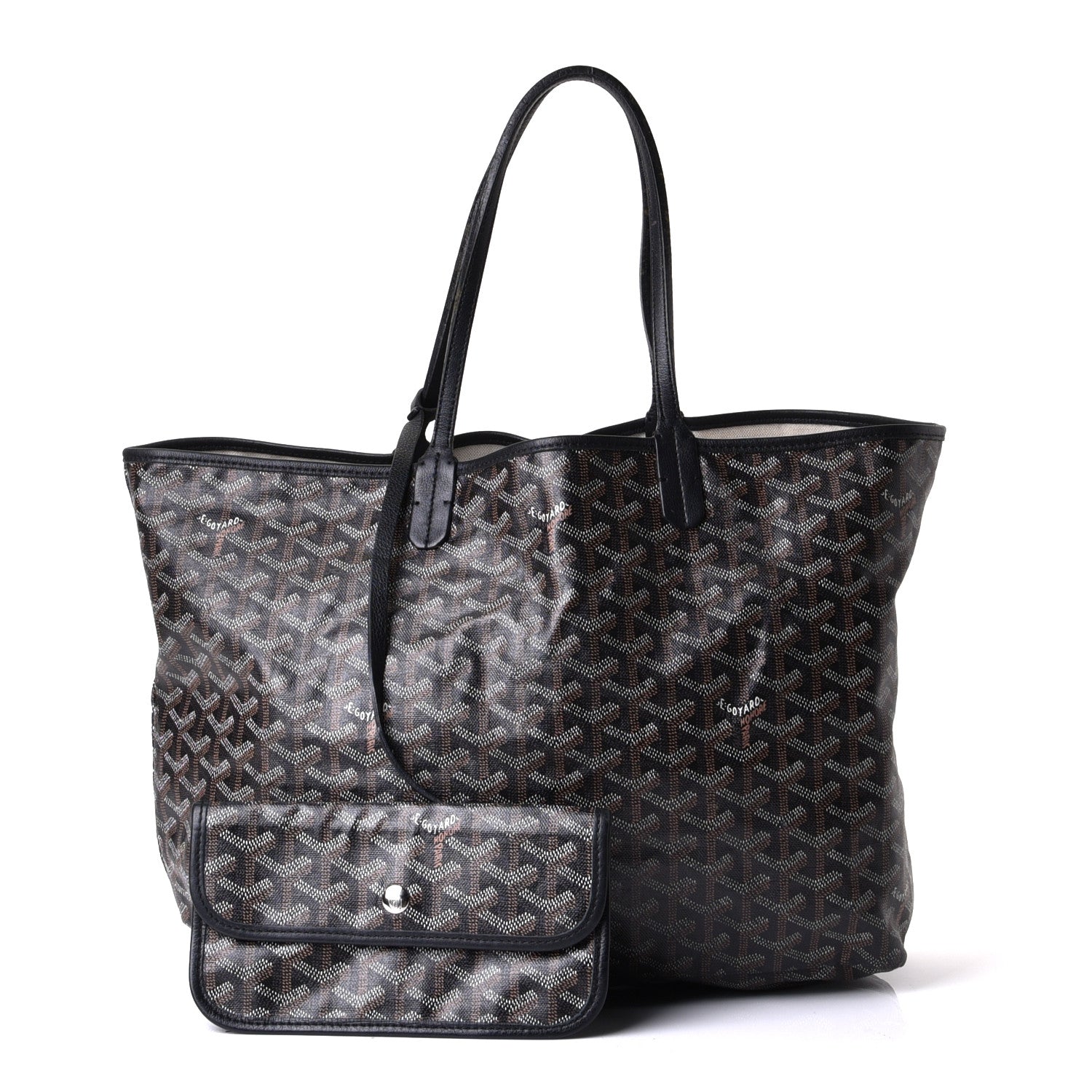 Goyard Goyardine Saint Louis PM Black 1 of 8