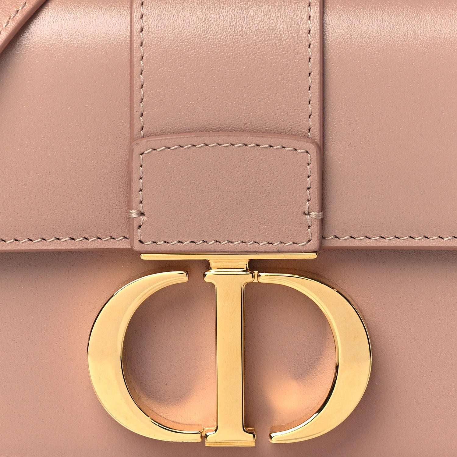 Christian Dior Box Calfskin Micro 30 Montaigne Flap Bag Rose Des Vents 7 of 9