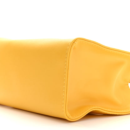 Telfar Vegan Leather Small Shopping Bag Yellow 9 of 9