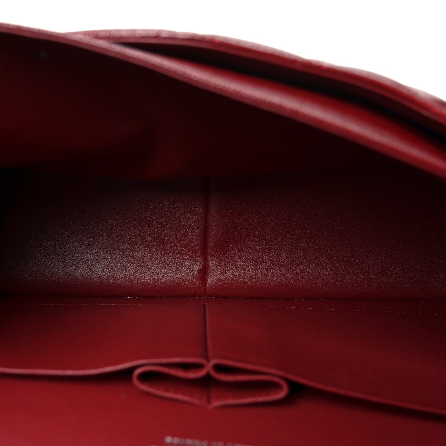Chanel Caviar Quilted Jumbo Double Flap Burgundy 4 of 10