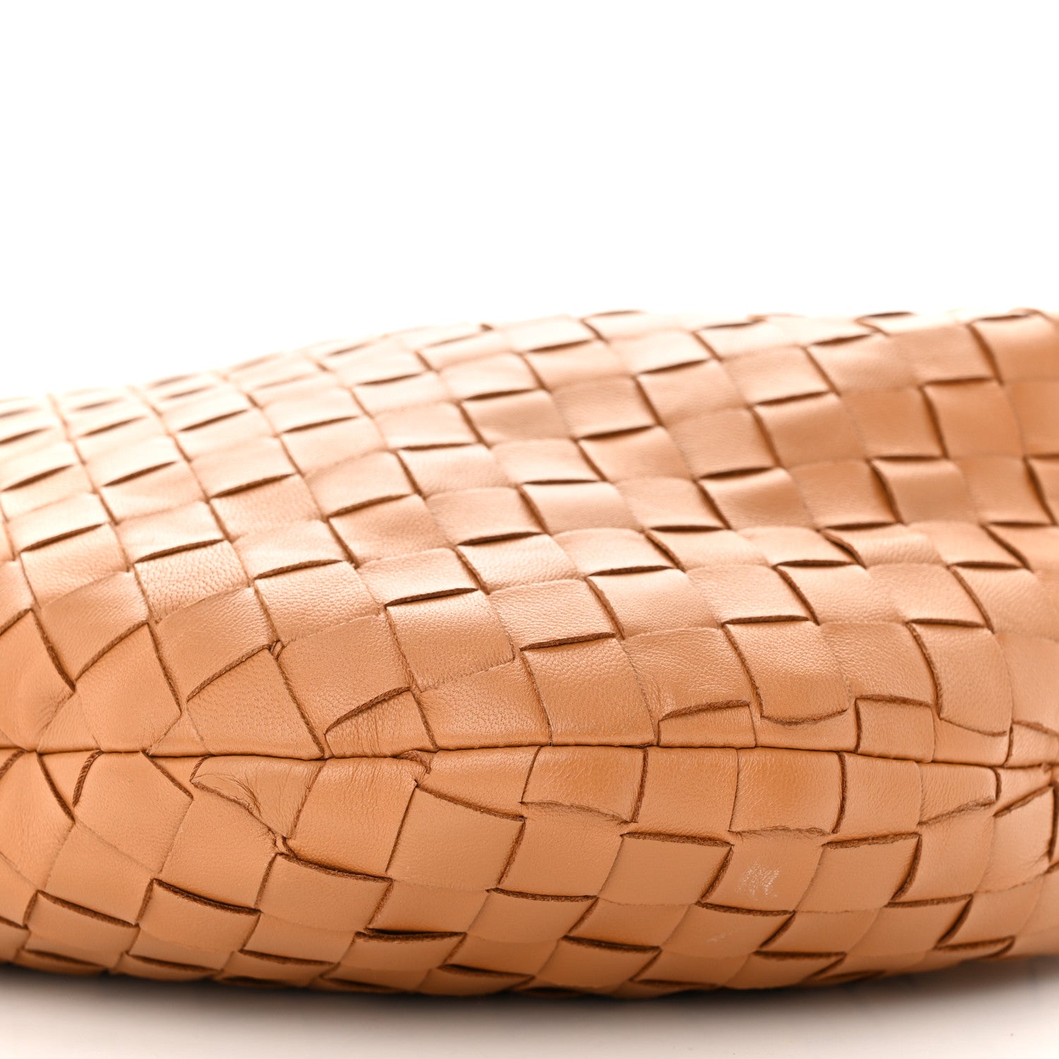 Bottega Veneta Nappa Intrecciato Teen Jodie Hobo Caramel 6 of 11