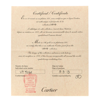 Cartier 18K Pink Gold 5.5mm LOVE Ring 55 7.25 5 of 6