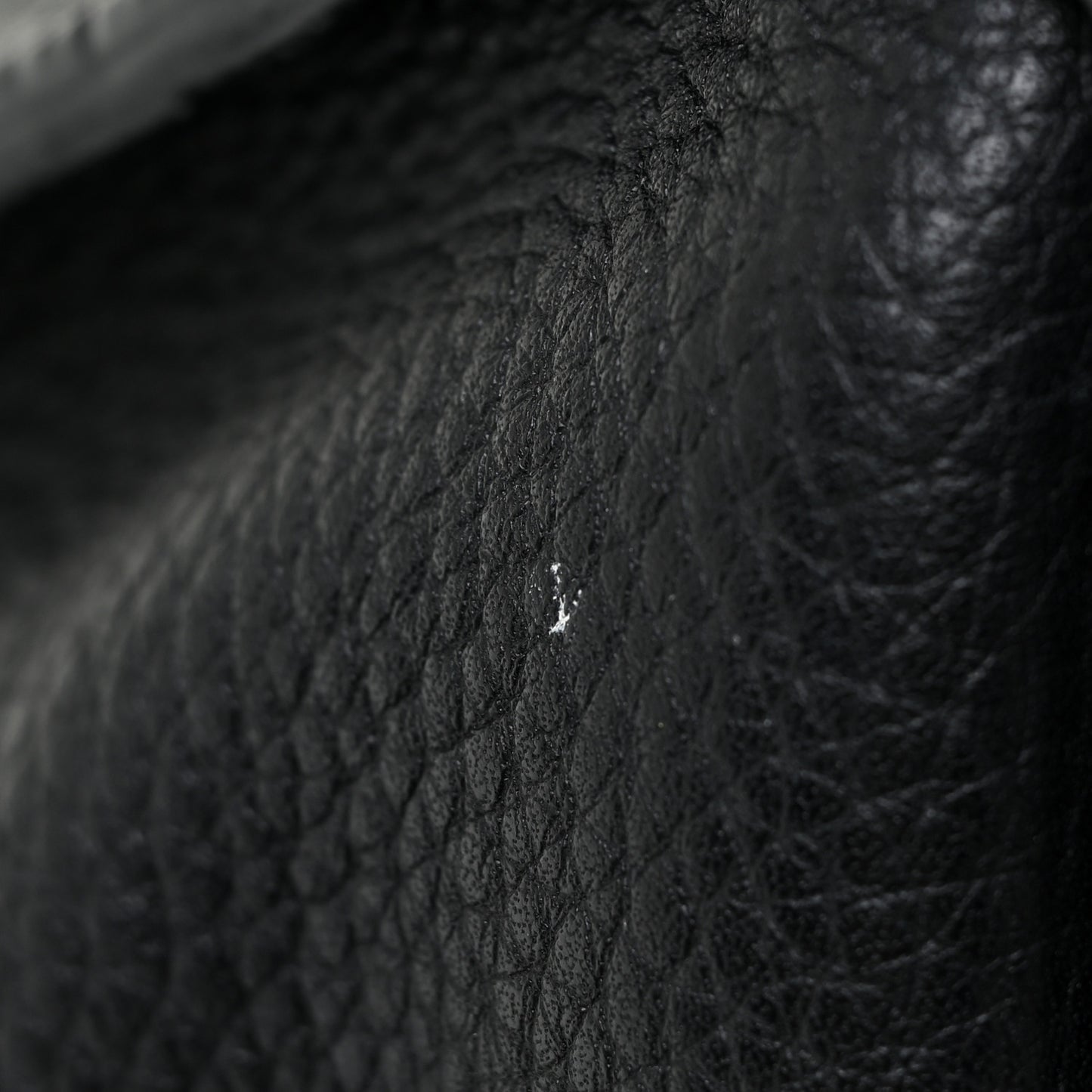 Cuoio Romano Selleria Bi-Color Large Peekaboo Iconic Satchel Black Mou