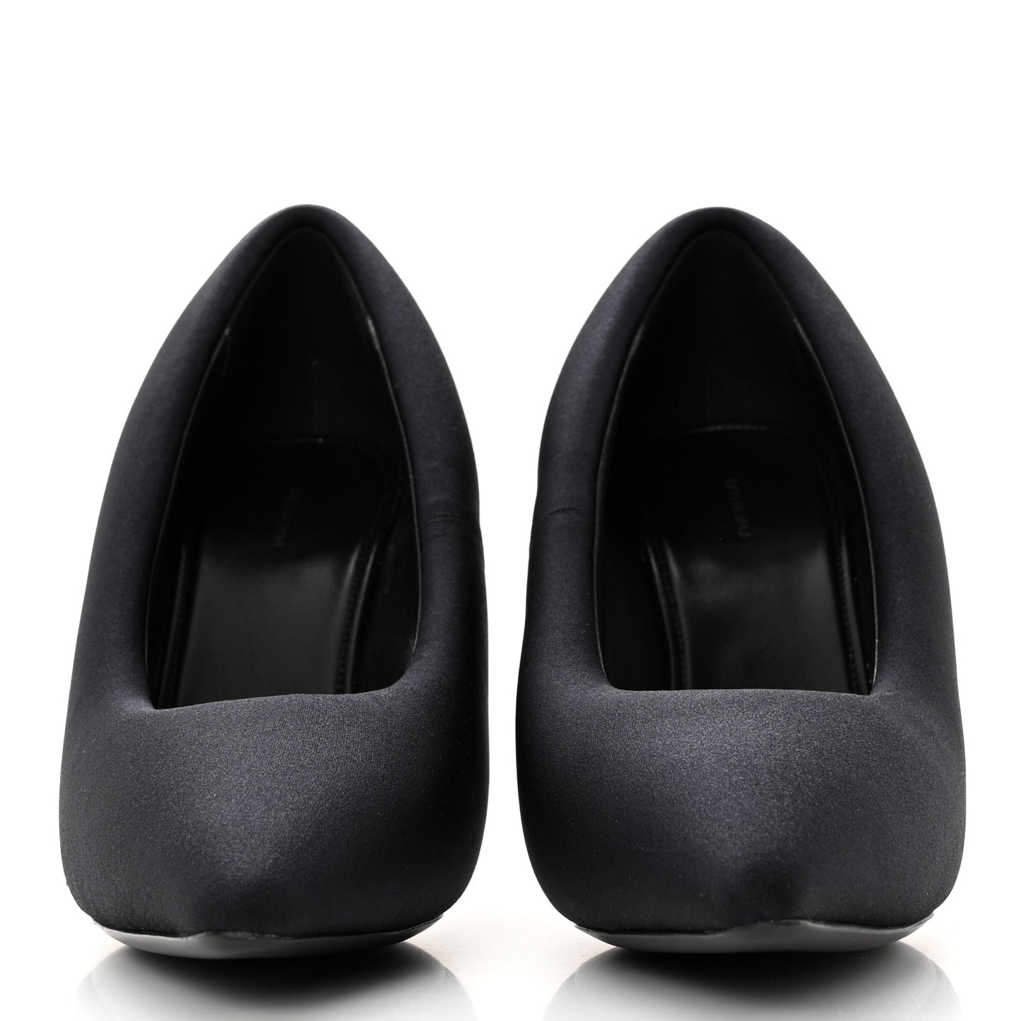 Spandex XL Pointed Toe 110mm Pumps 40.5 Black