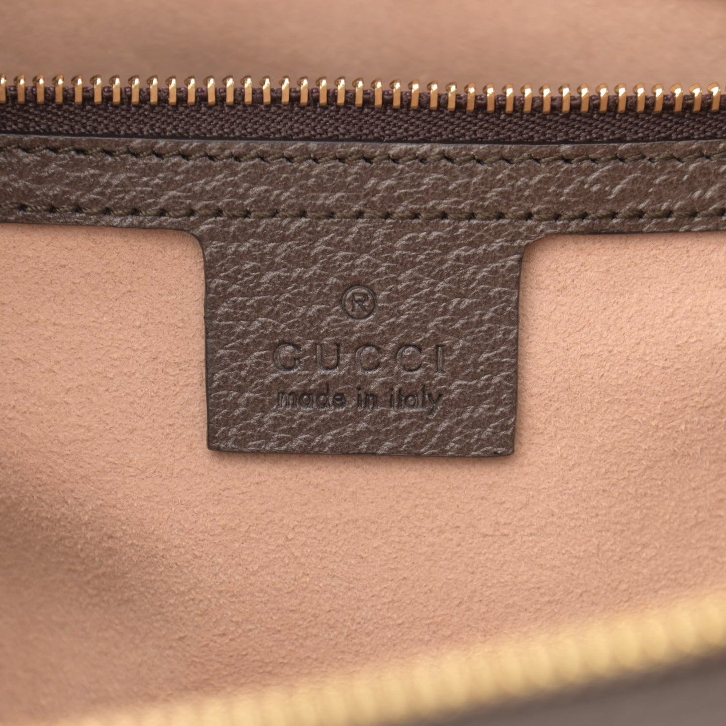 GG Supreme Monogram Web Medium Ophidia Tote Bag Brown
