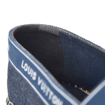 Louis Vuitton Denim Croisiere Espadrille 37.5 Marine 13 of 14