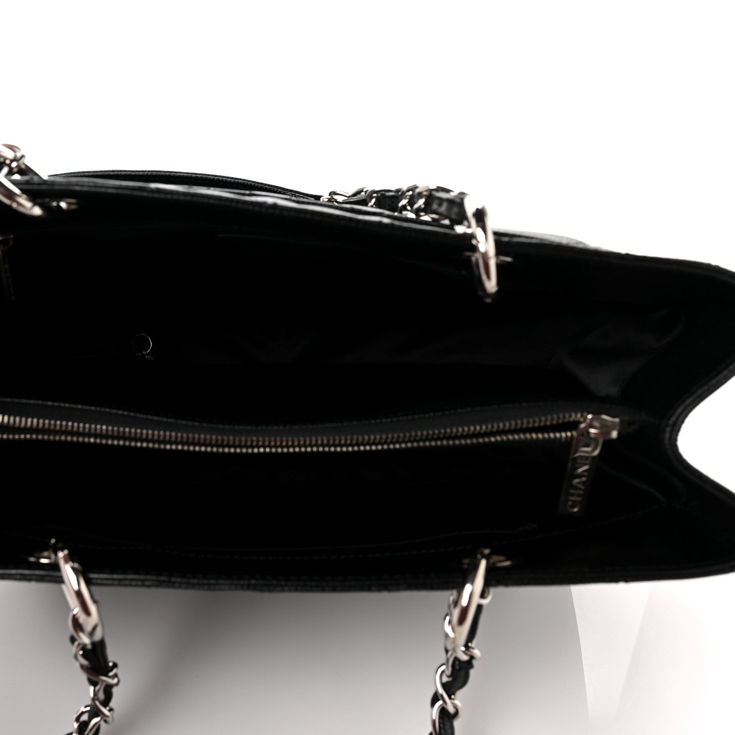 Chanel Caviar Quilted Grand Shopping Tote GST Black 5 of 9