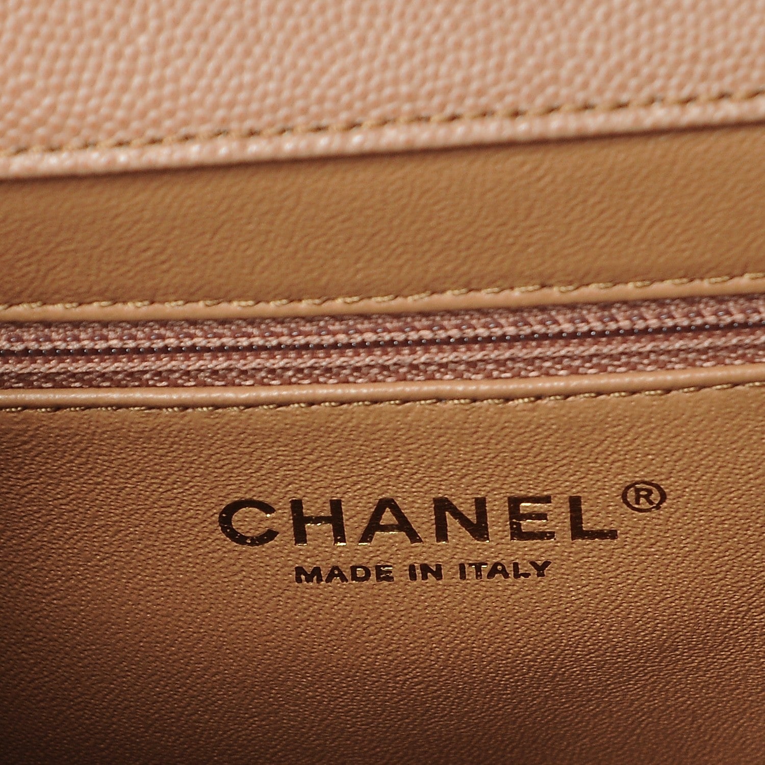 Chanel Caviar Quilted Small Business Affinity Flap Camel 6 of 8