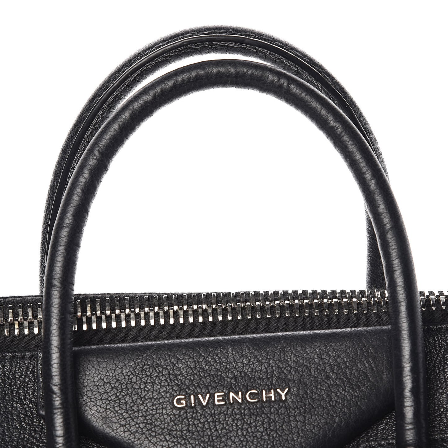 Sugar Goatskin Medium Antigona Black