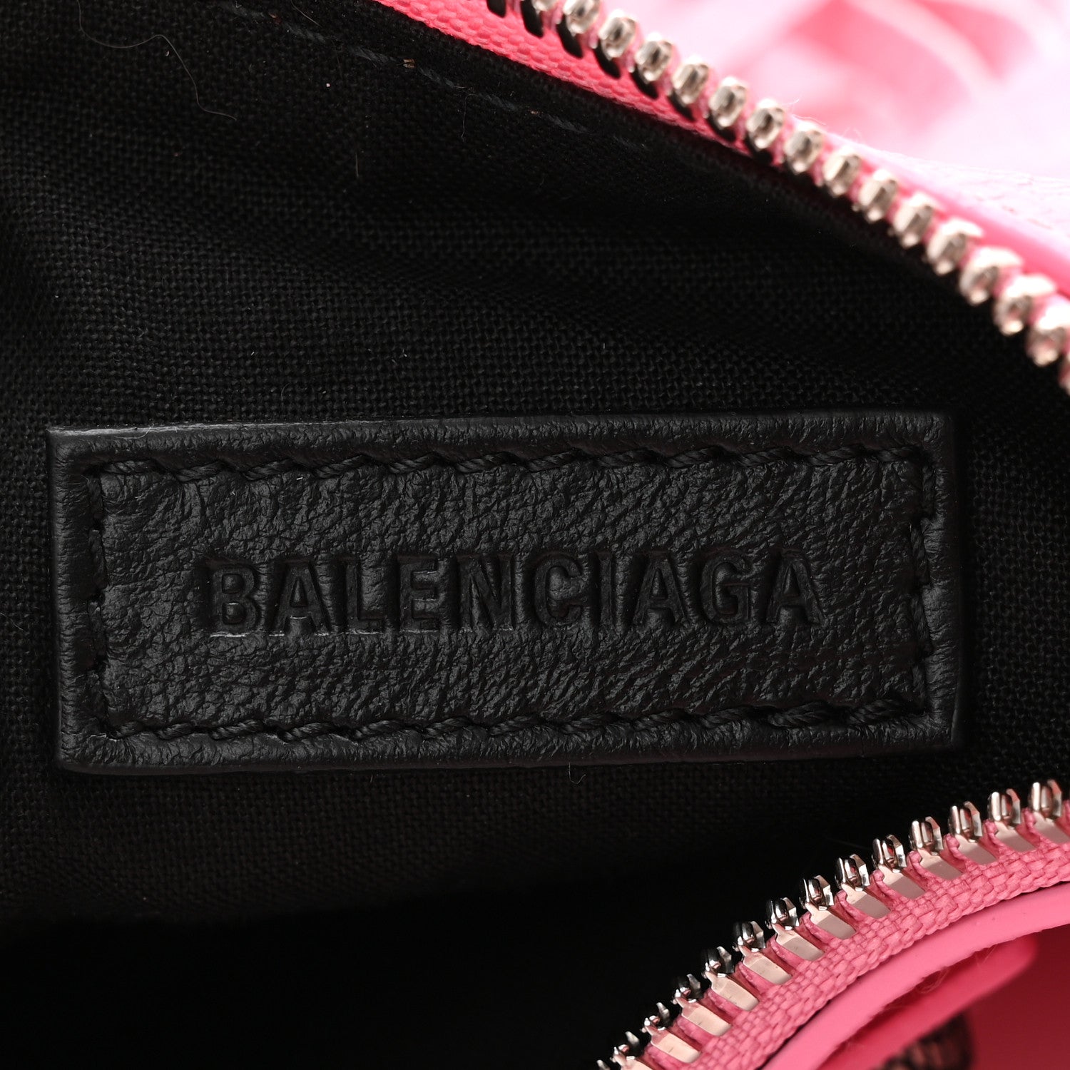 Balenciaga Agneau Arena Le Cagole Fringe Shoulder Bag XS Sweet Pink 7 of 11