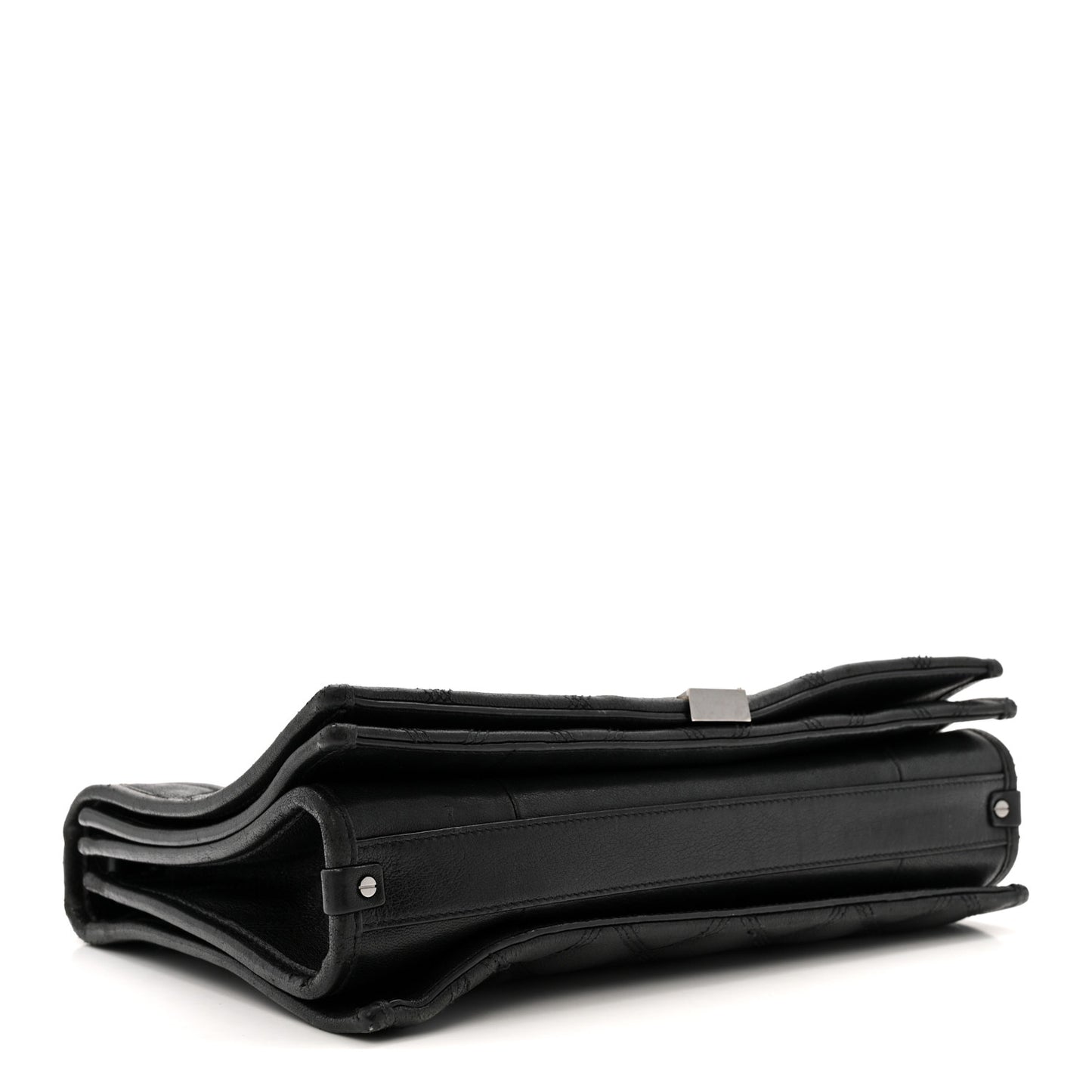 Lambskin Quilted Small Becky Chain Bag Black