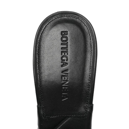 Bottega Veneta Nappa Quilted Rubber Lido Mule Sandals 36.5 Black 7 of 7