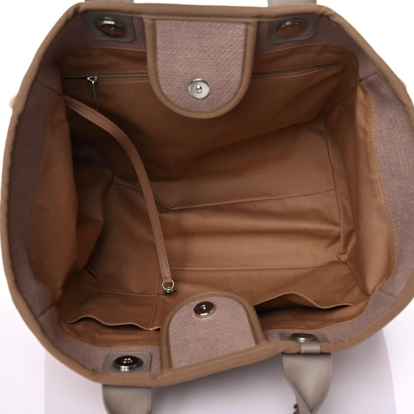 Canvas Medium Deauville Tote Ecru