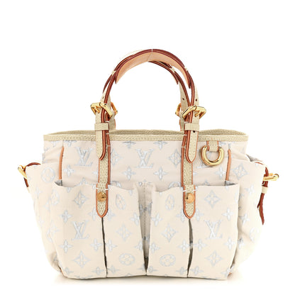 Louis Vuitton Glitter Monogram Cabas GM White 1 of 11