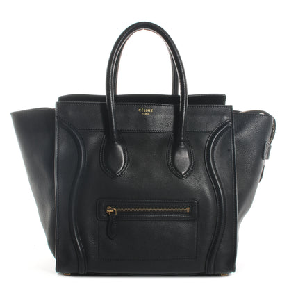 Celine Smooth Calfskin Mini Luggage Black 1 of 9