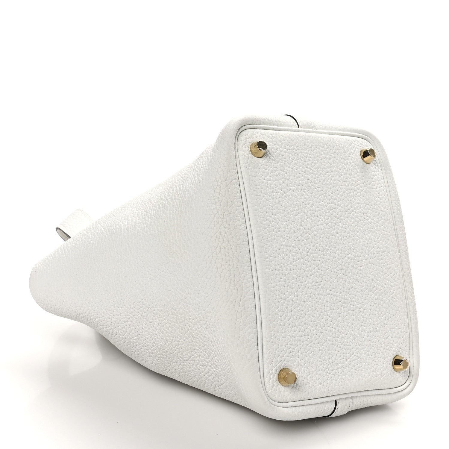 Hermes Taurillon Clemence Picotin Lock 18 PM New White 4 of 11