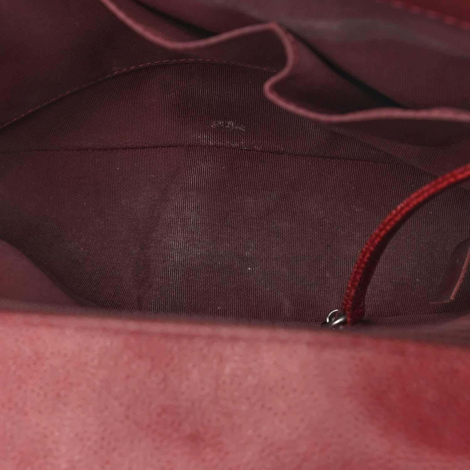 Chanel Caviar Quilted Large Boy Flap Dark Red 14 of 14
