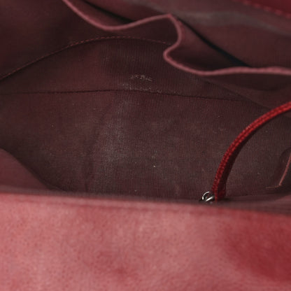 Chanel Caviar Quilted Large Boy Flap Dark Red 14 of 14