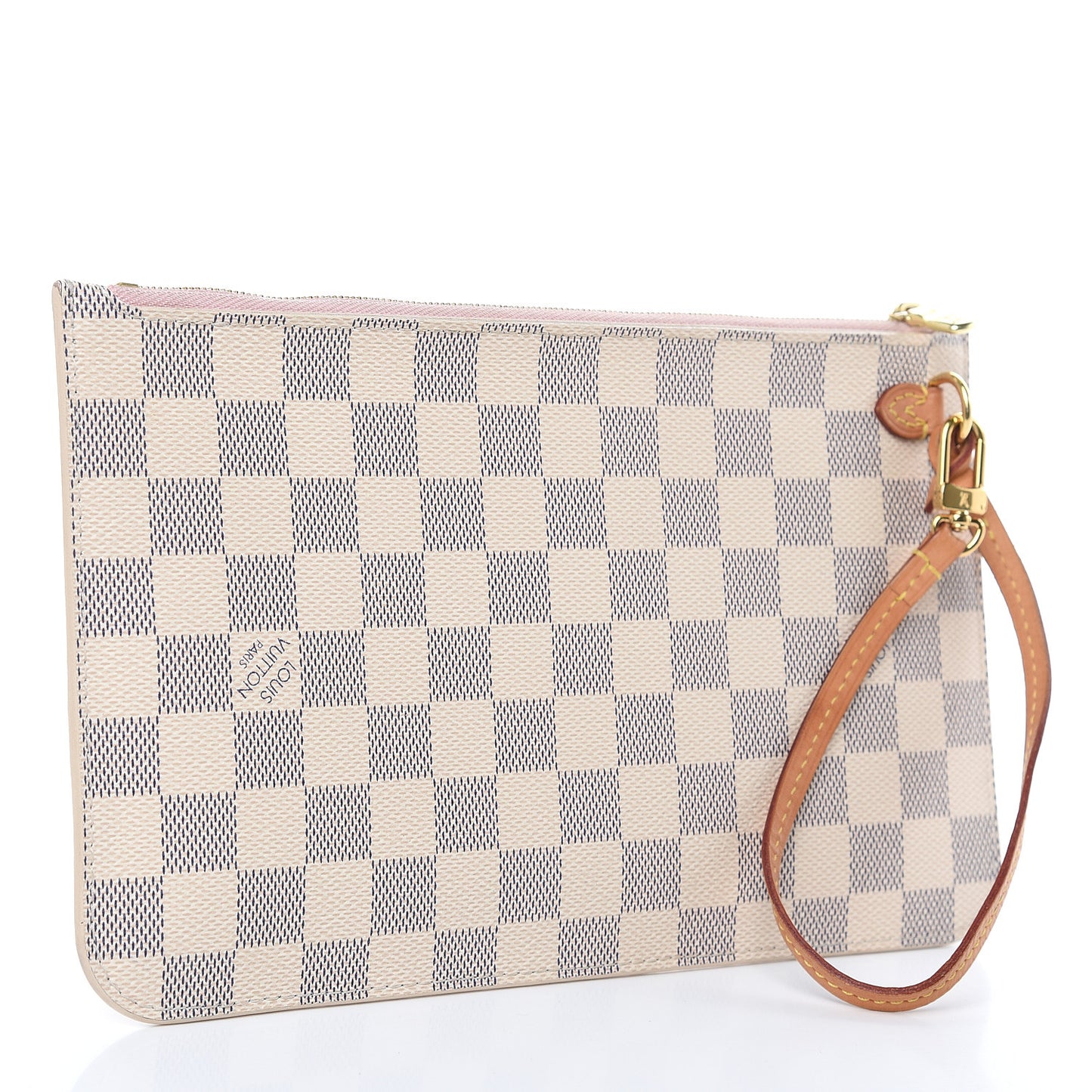 Damier Azur Neverfull MM GM Pochette Rose Ballerine