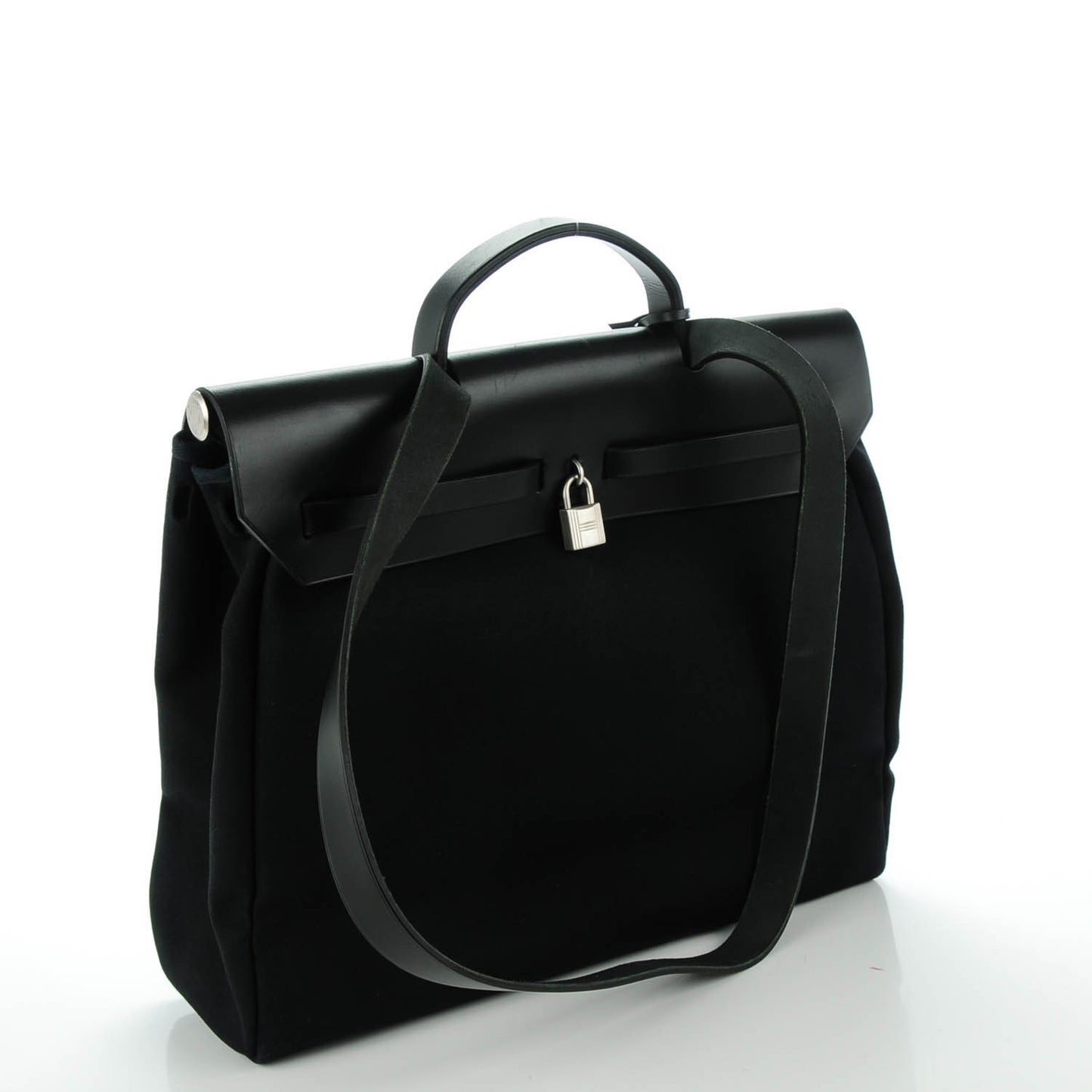 Toile Vache Calfskin Herbag 39 MM Black
