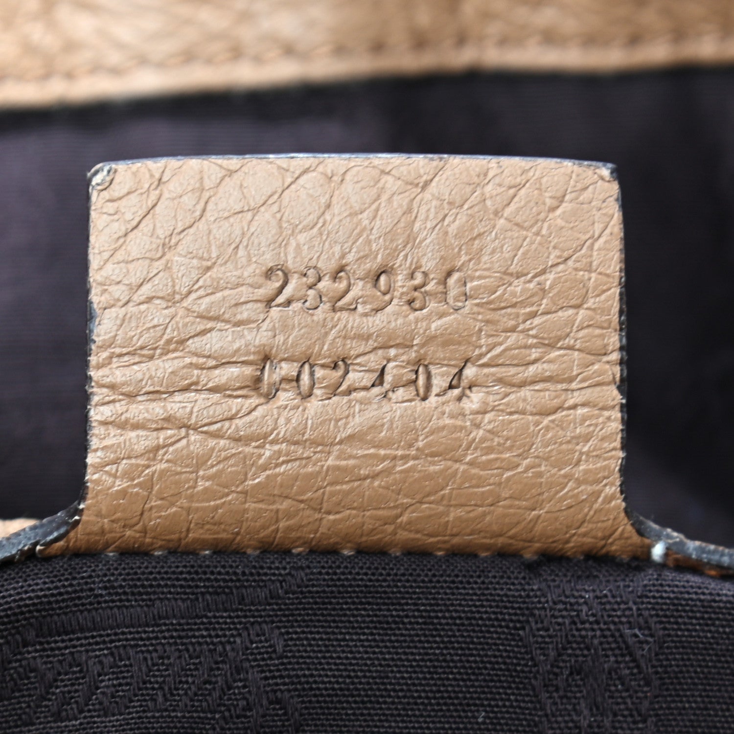 Gucci Pebbled Calfskin Medium Jungle Hobo Beige 6 of 10