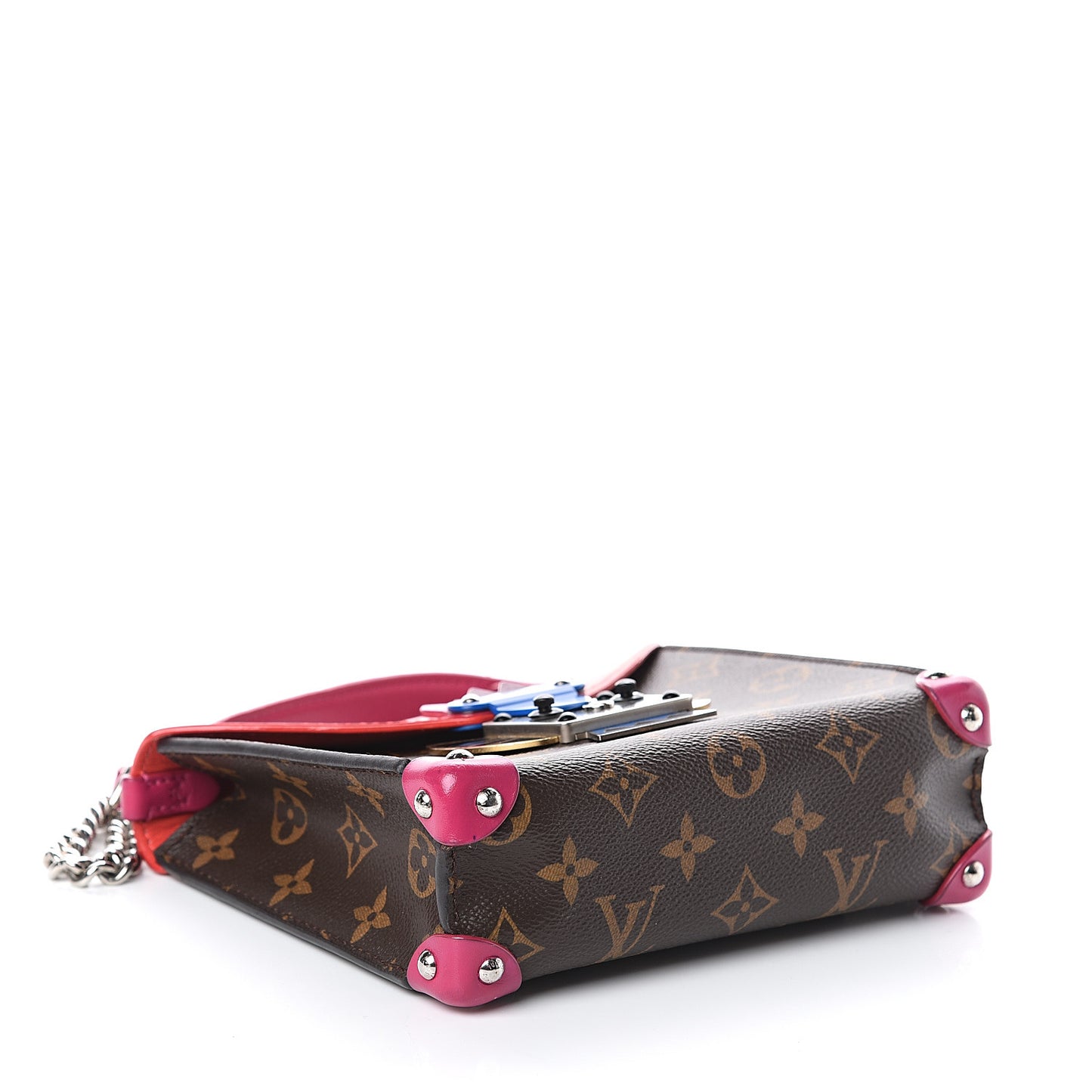 Monogram Tribal Mask Pochette PM Rouge