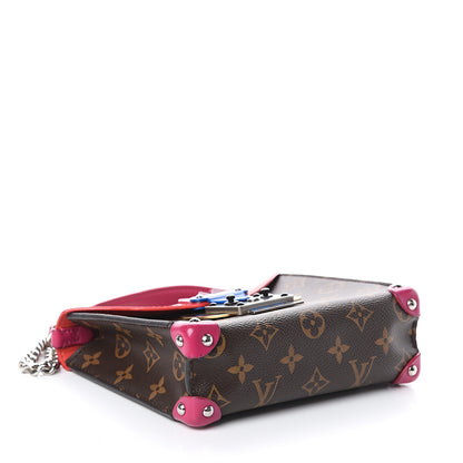 Louis Vuitton Monogram Tribal Mask Pochette PM Rouge 3 of 12