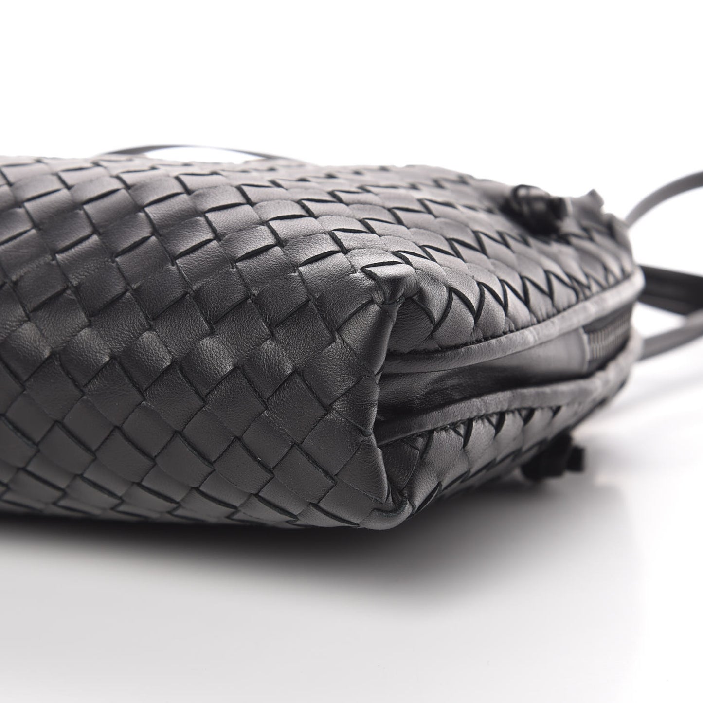 Nappa Intrecciato Nodini Bag Black