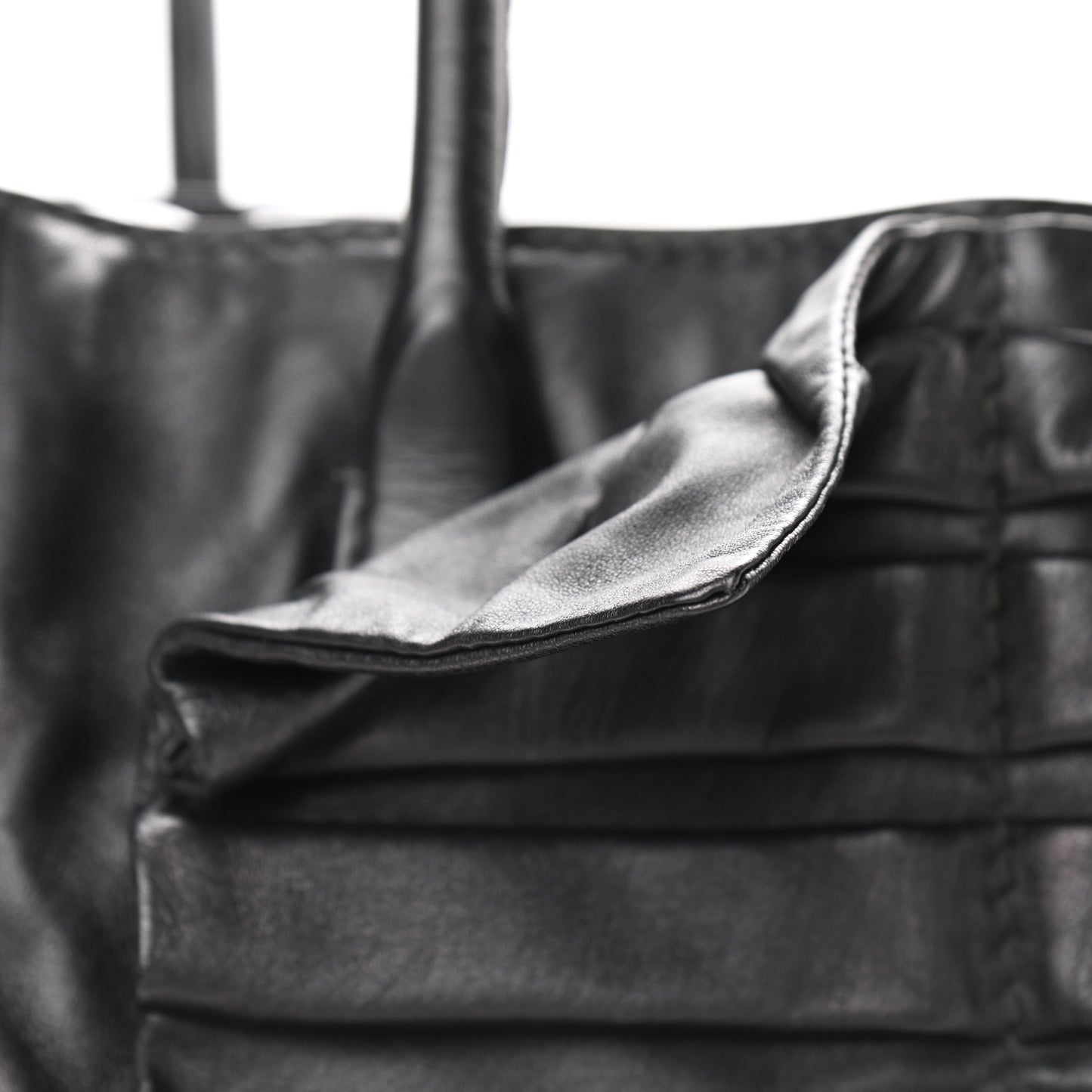 Calfskin Tote Black