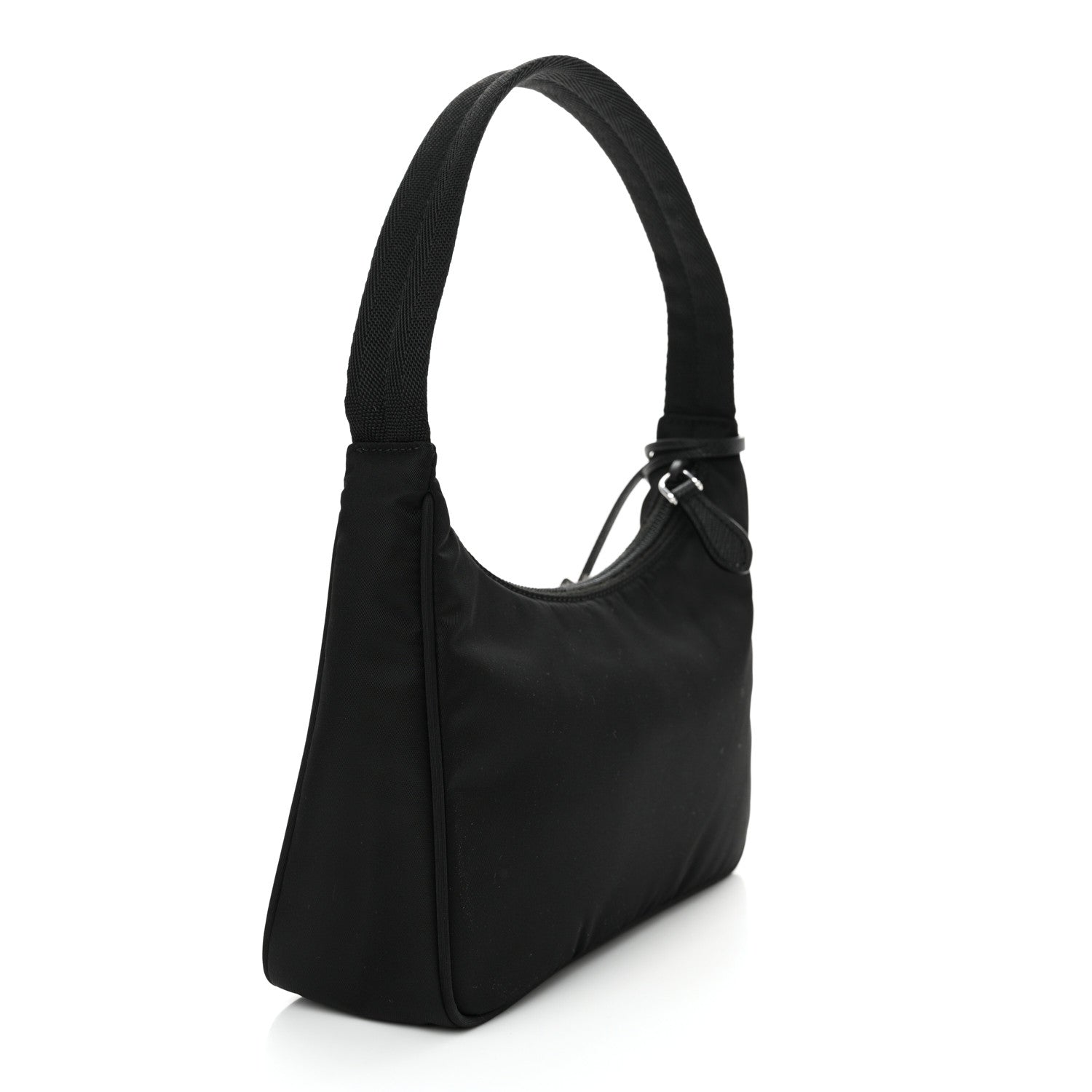 Prada Tessuto Nylon Mini Re-Edition 2000 Bag Black 3 of 11