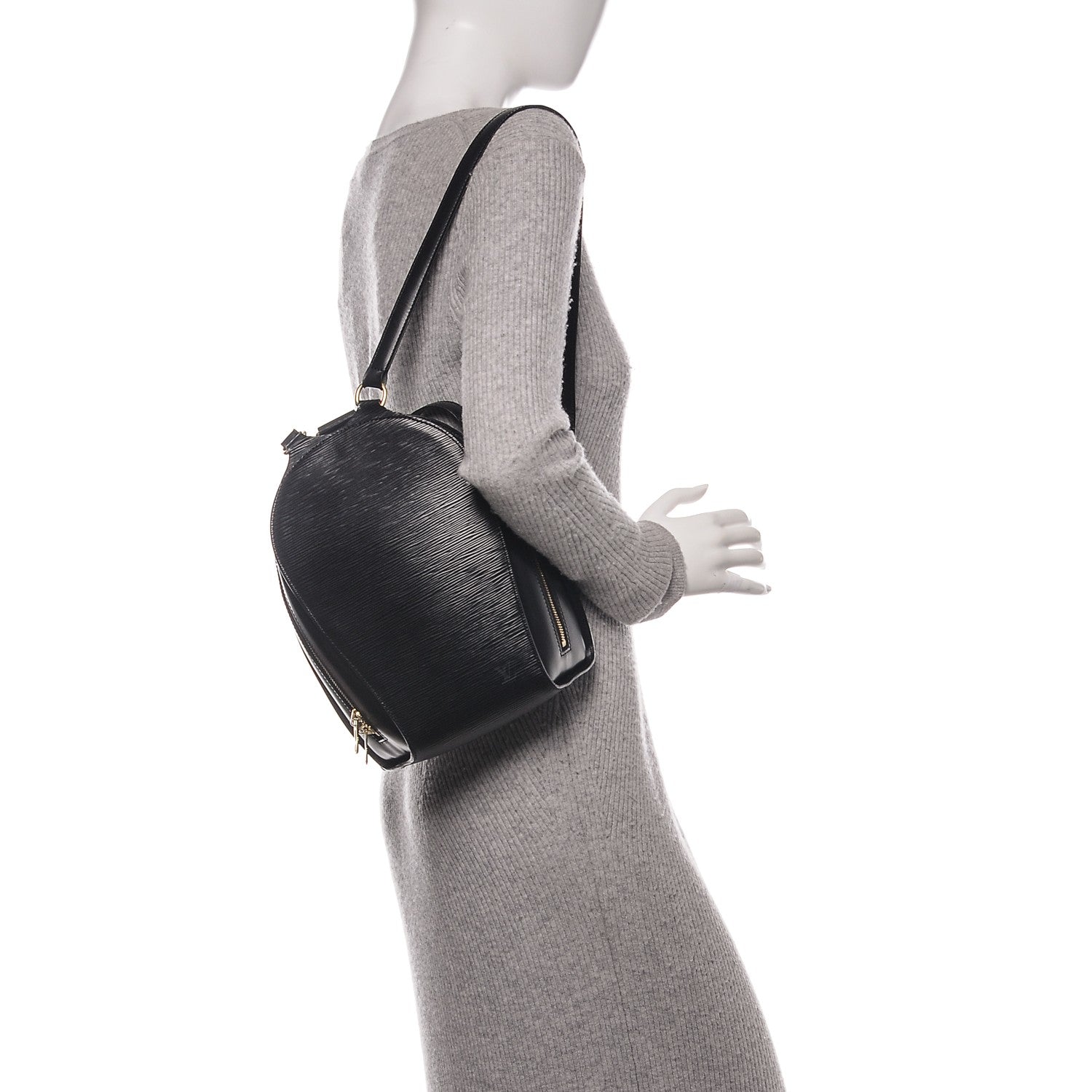 Louis Vuitton Epi Mabillon Backpack Black 2 of 6