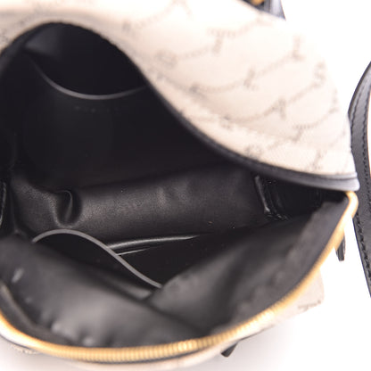 Stella McCartney Canvas Mini Stella Logo Backpack Neutral 5 of 9
